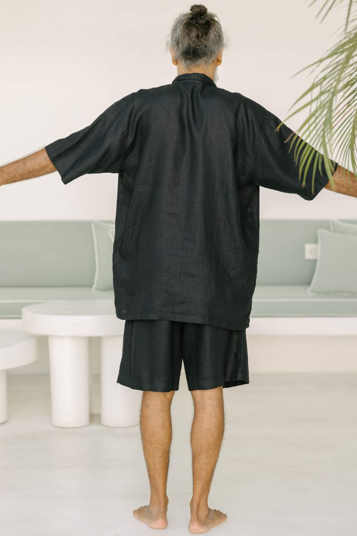Kai Top Long & Short Mens Ramie Linen (Available in Multiple Colors) - PR