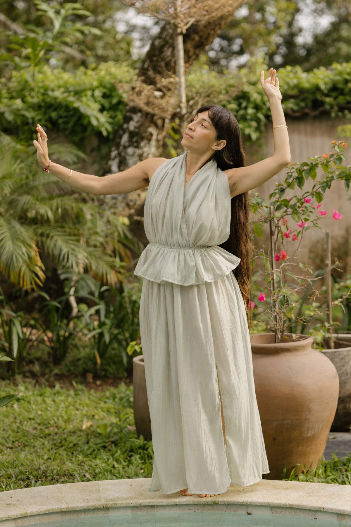 Athena Top & Skirt Set