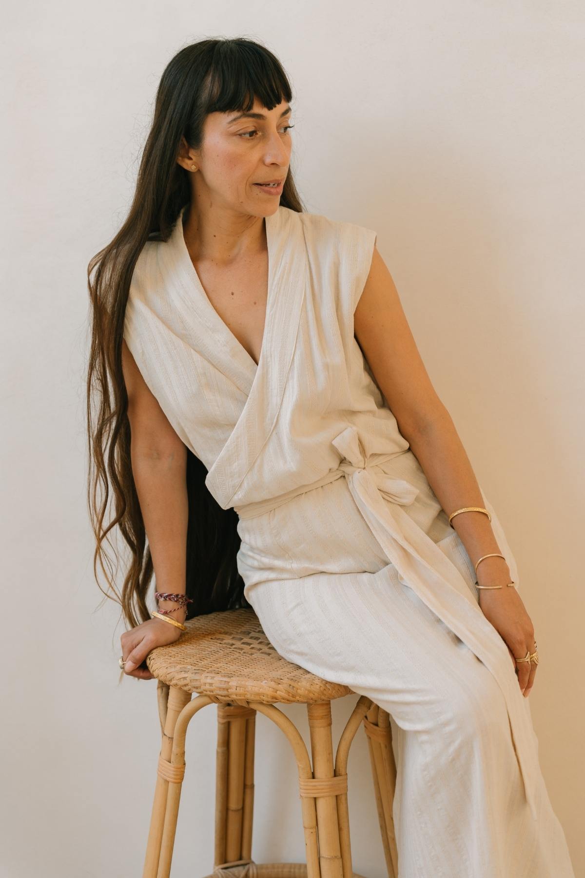 The Dharma Gown - Handwoven Cotton
