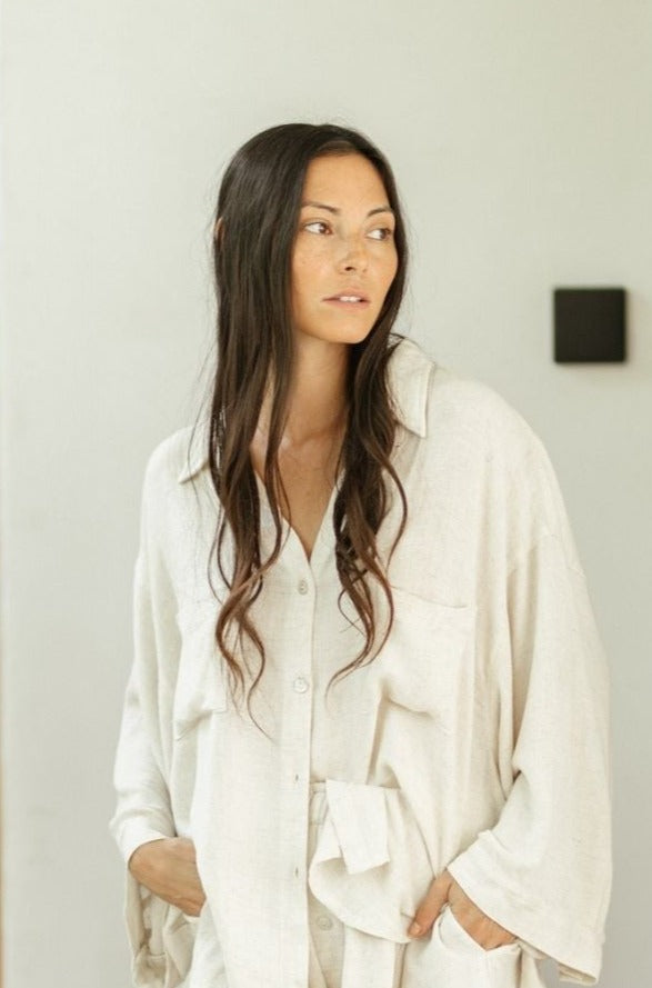 Nidra Linen Top