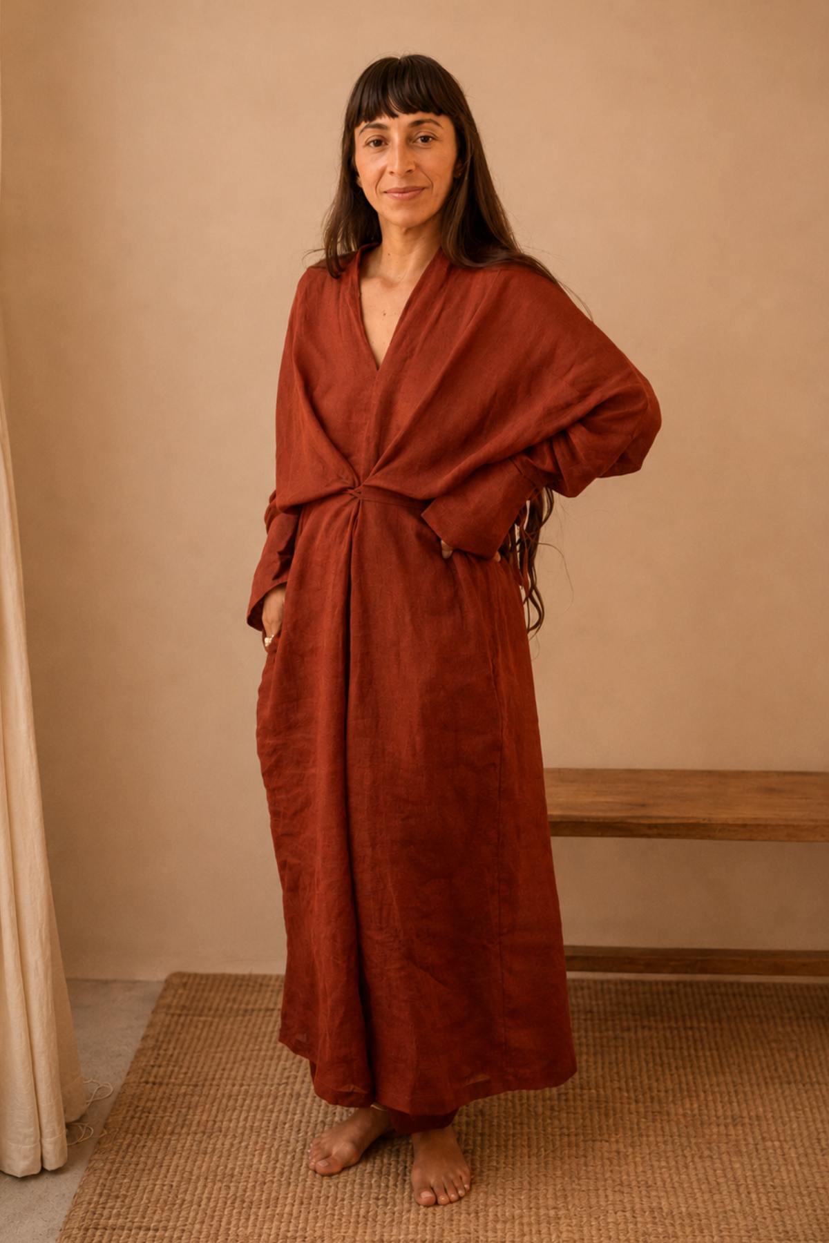 Tara Set with Mona Linen Pants