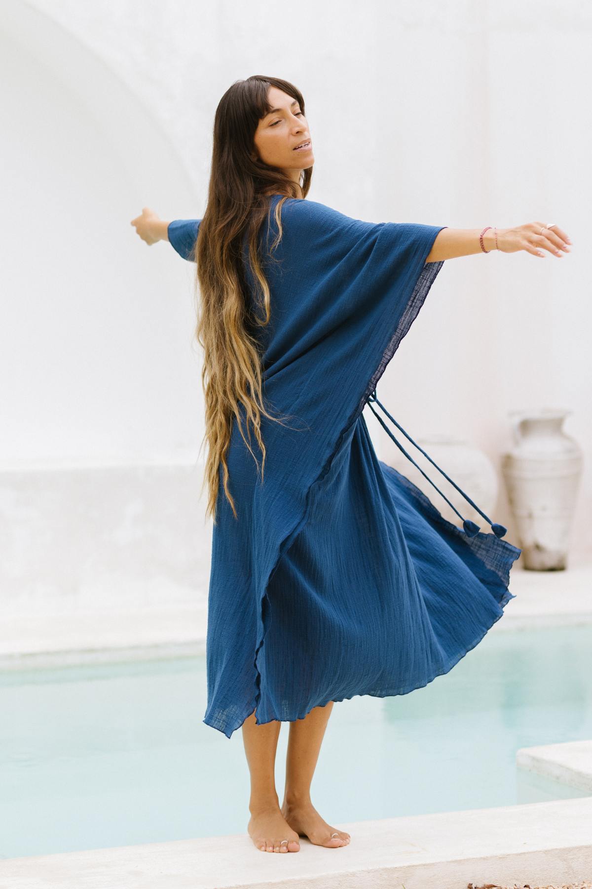 River Kaftan (Cotton Gauze)