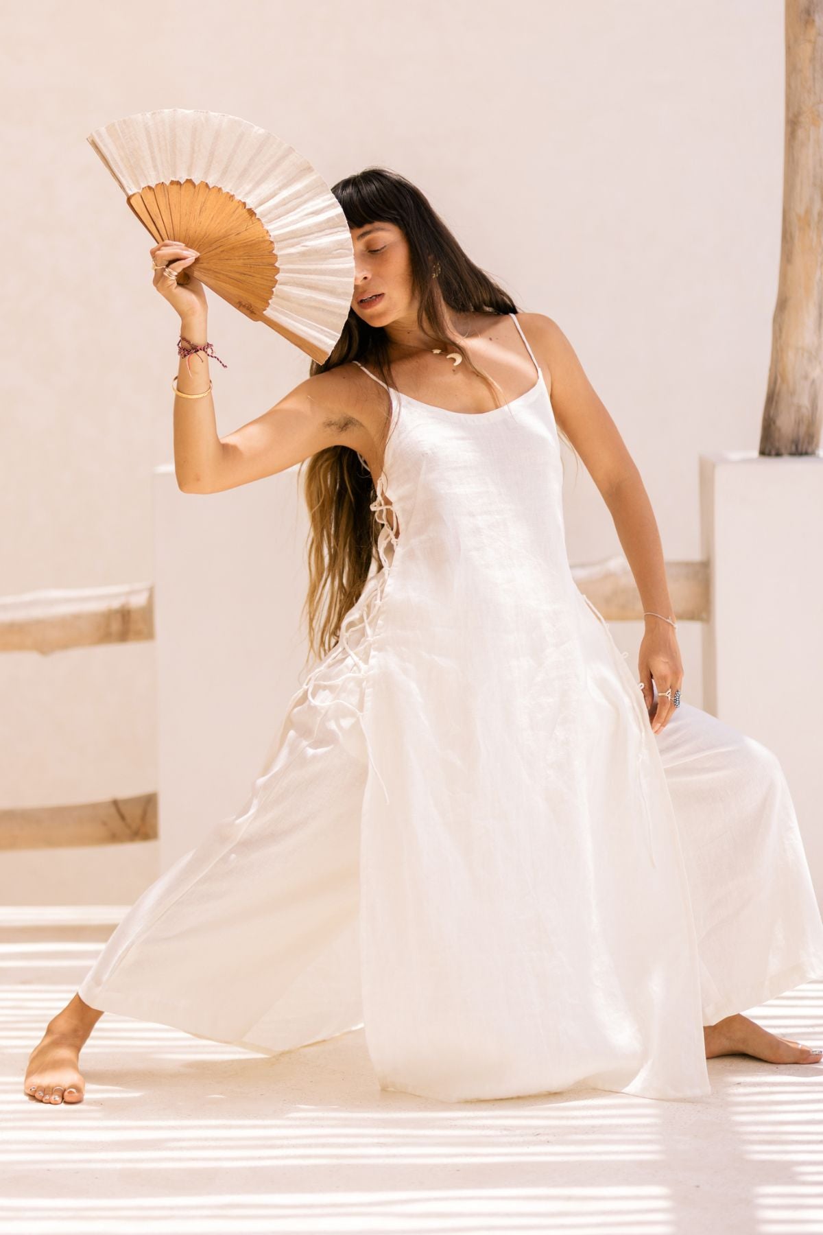 Indah Slip Dress (100% Linen)
