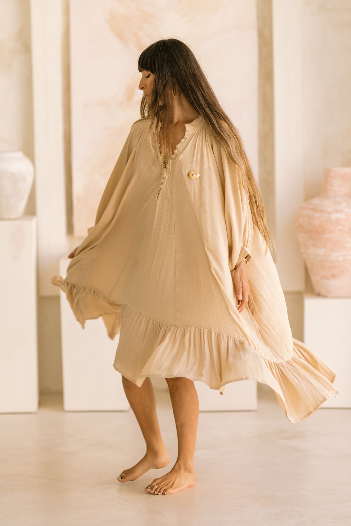 FRIDA Gown Short - Limited Edition (100% Bamboo Rayon) CA
