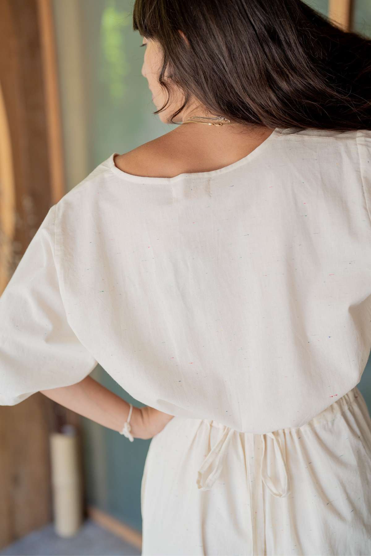 Magdalena Playsuit Cotton Stairs (PR)