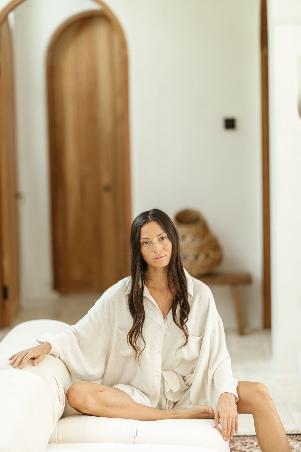 Nidra Linen Top