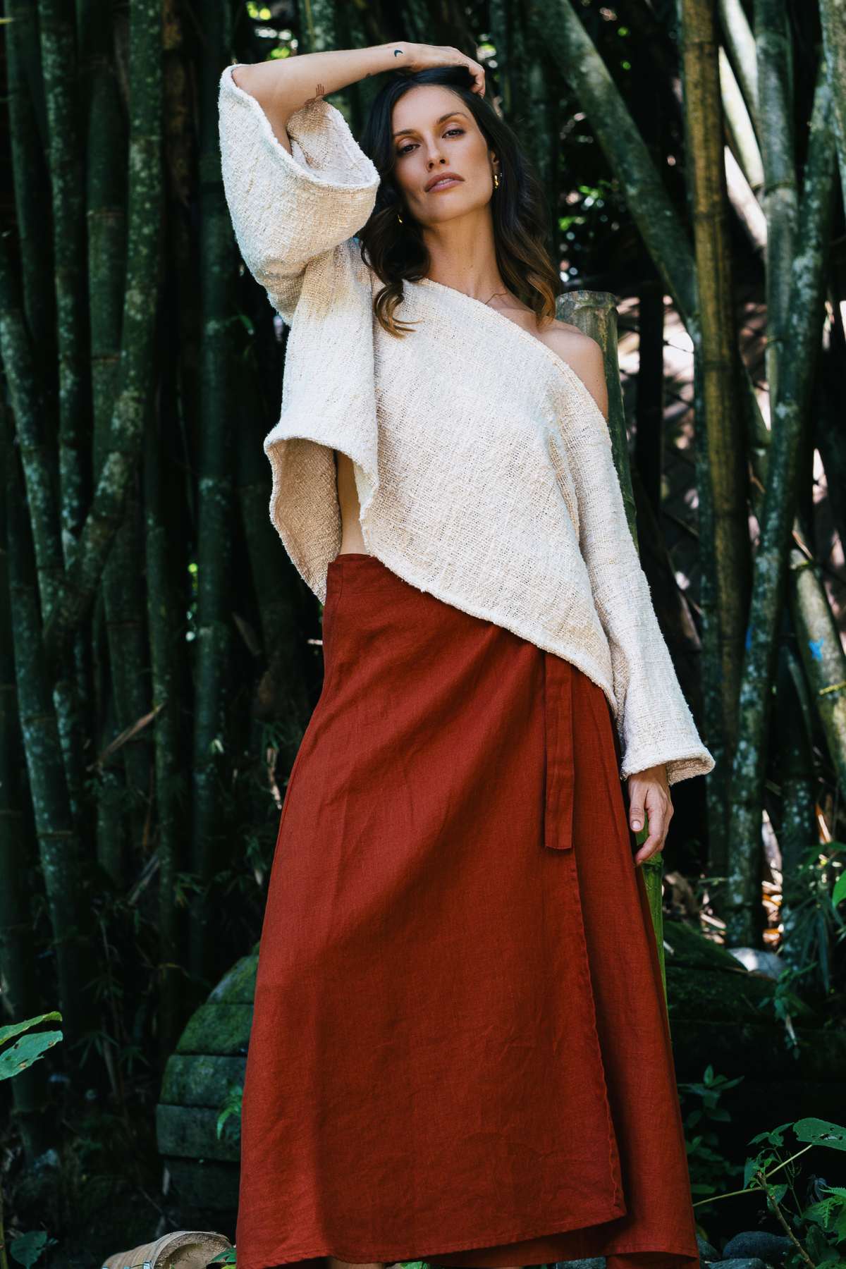 Spirit Top & Shanti Wrap Skirt Set