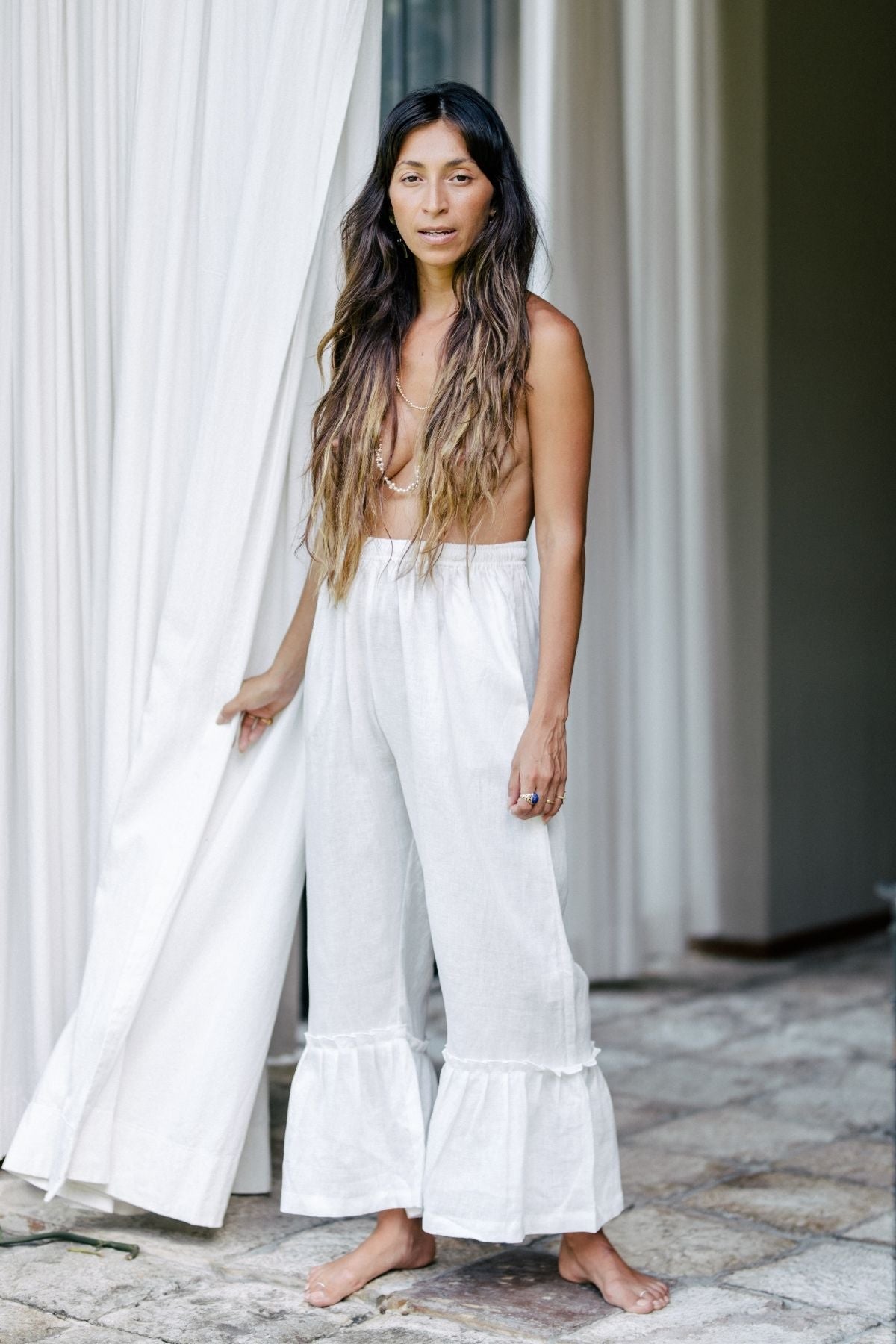 Donna Pants (100% Linen) BI