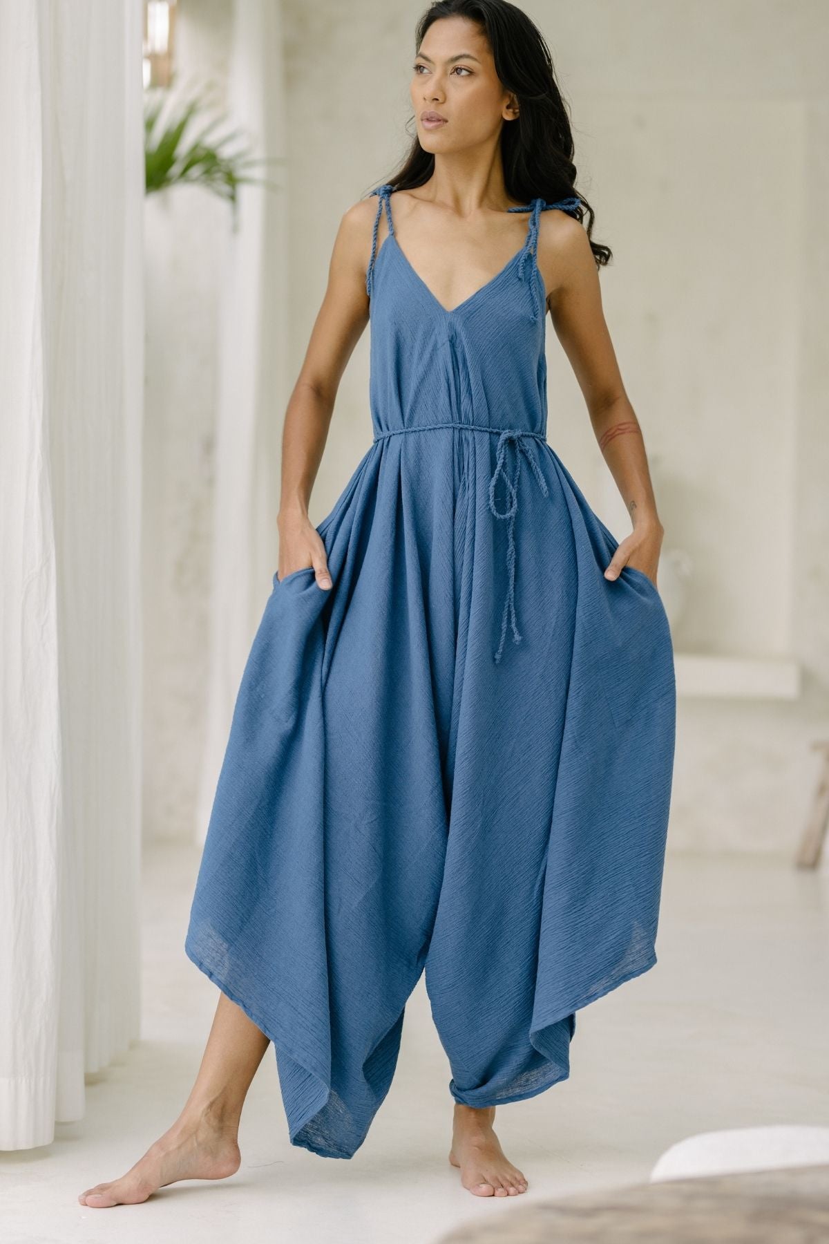 Ina Playsuit (Linen/Cotton) Pre-Order