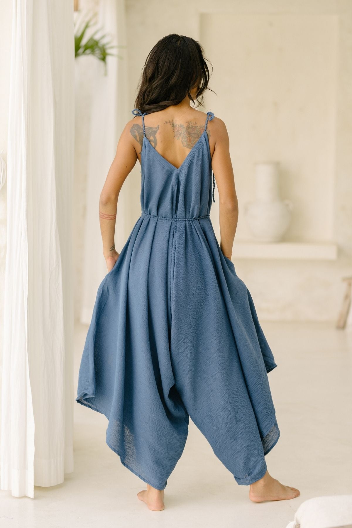 Ina Playsuit (Linen/Cotton) Pre-Order