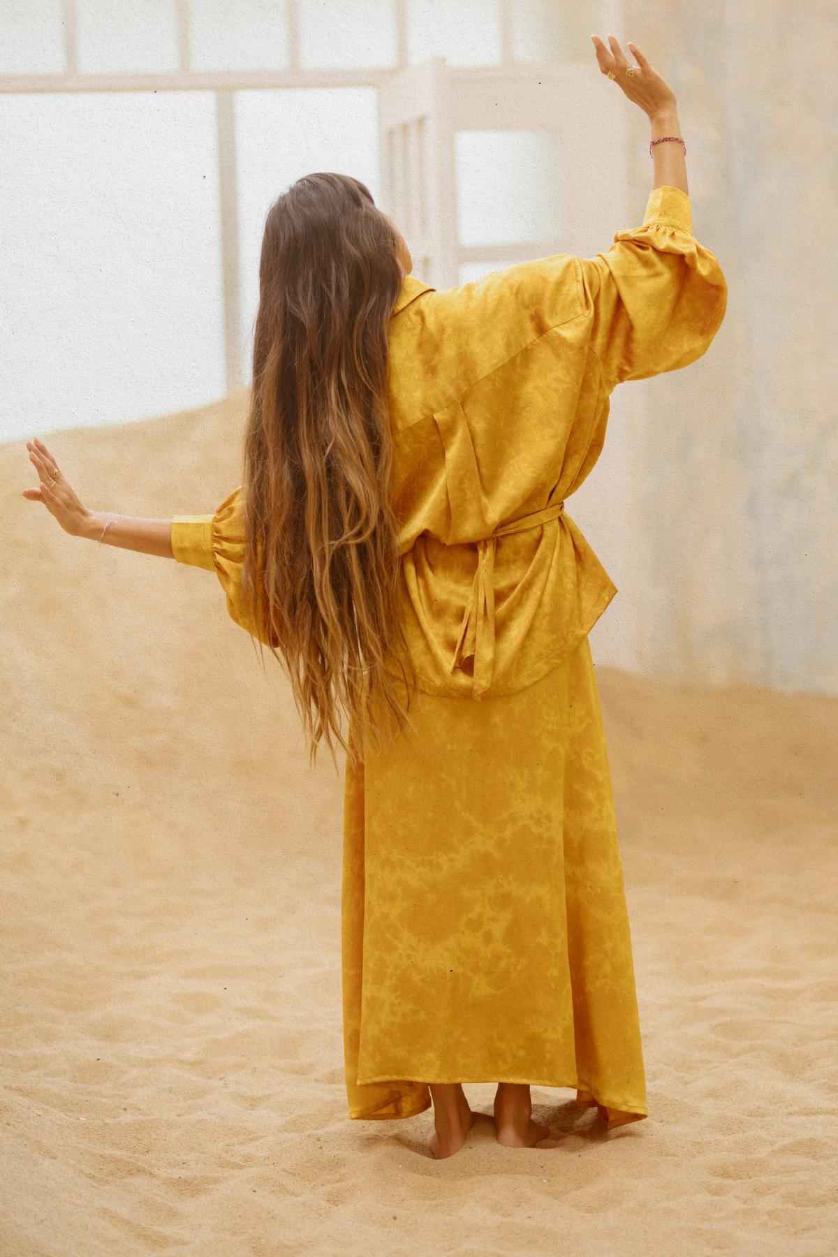Inanna 2 Piece Set (100% Botanically Dyed Silk) CA