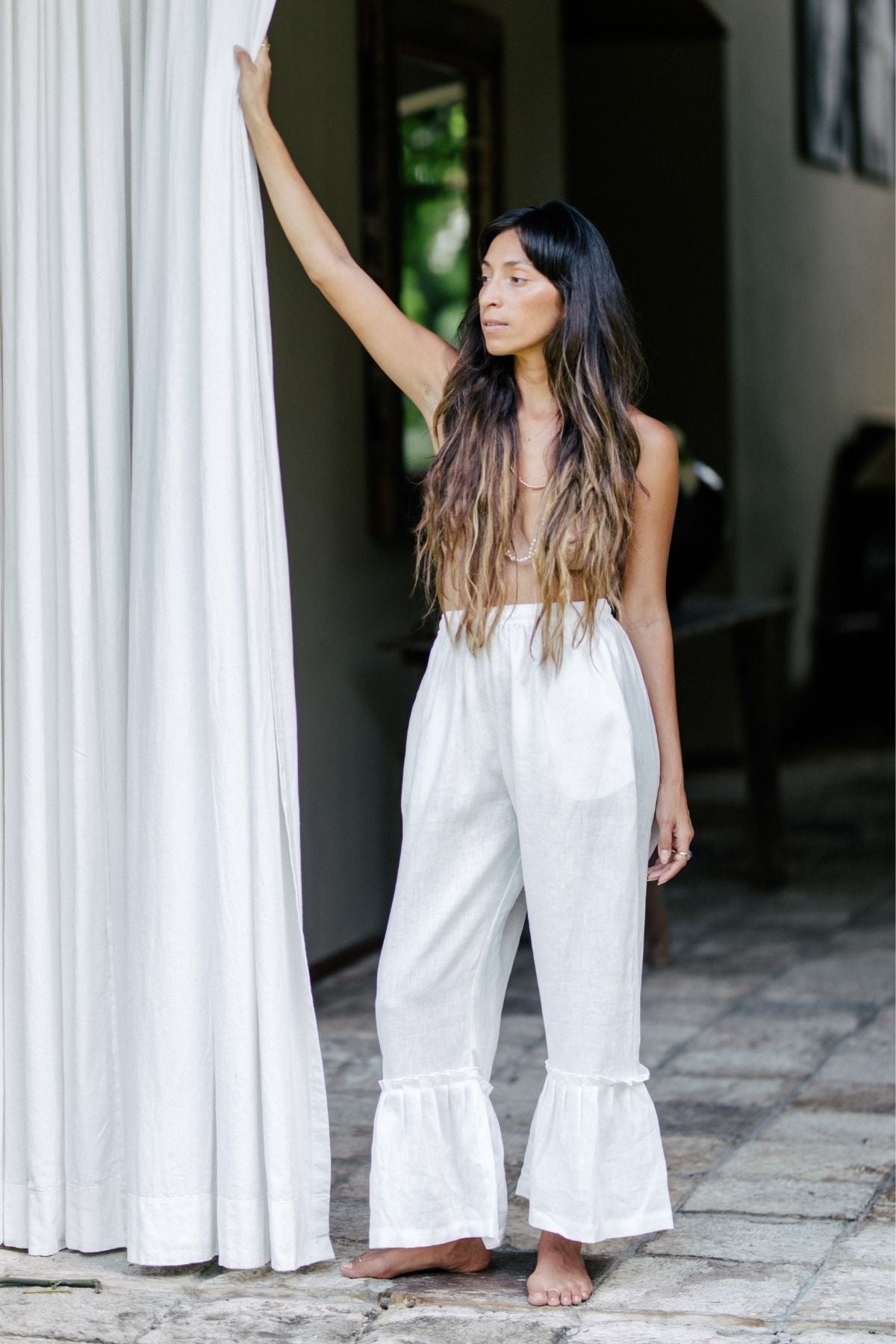 Donna Pants (100% Linen) BI