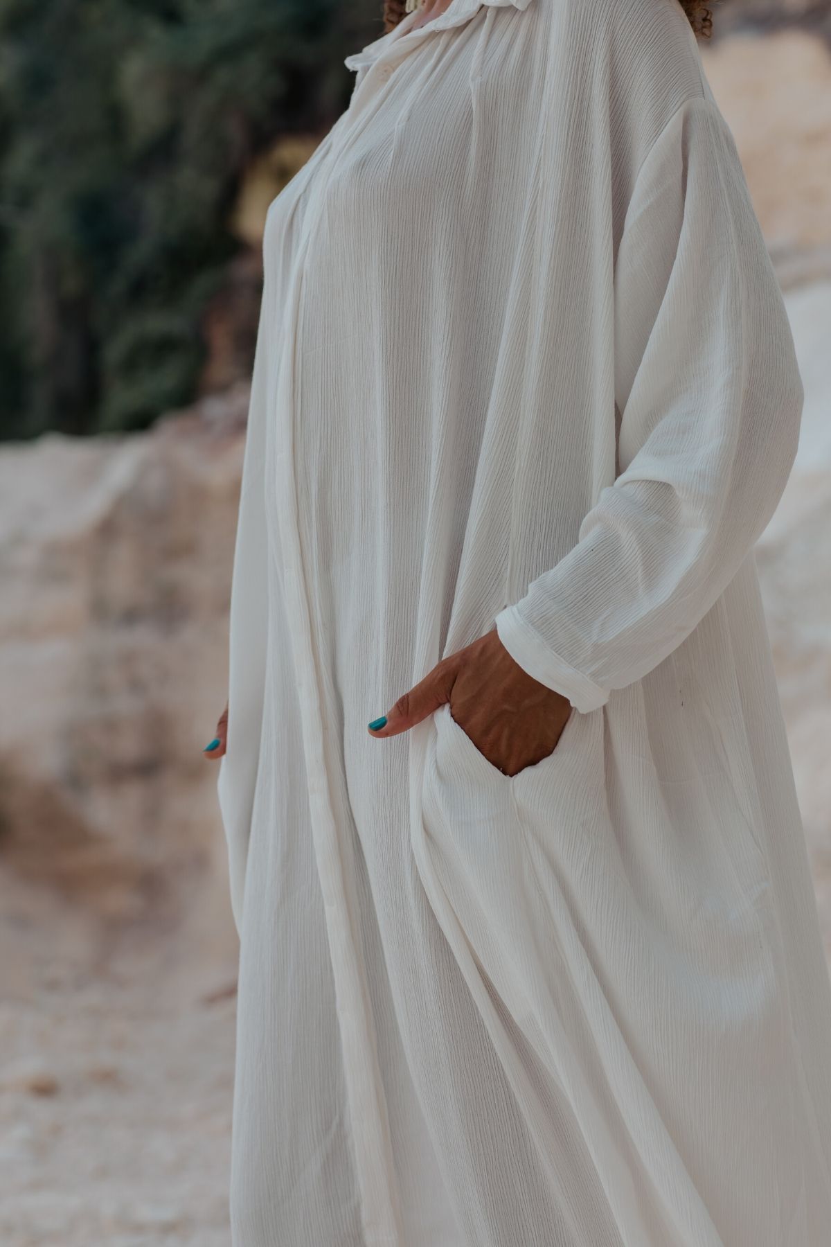 Kundalini Gown Bamboo Rayon (Multiple Colors) BGN