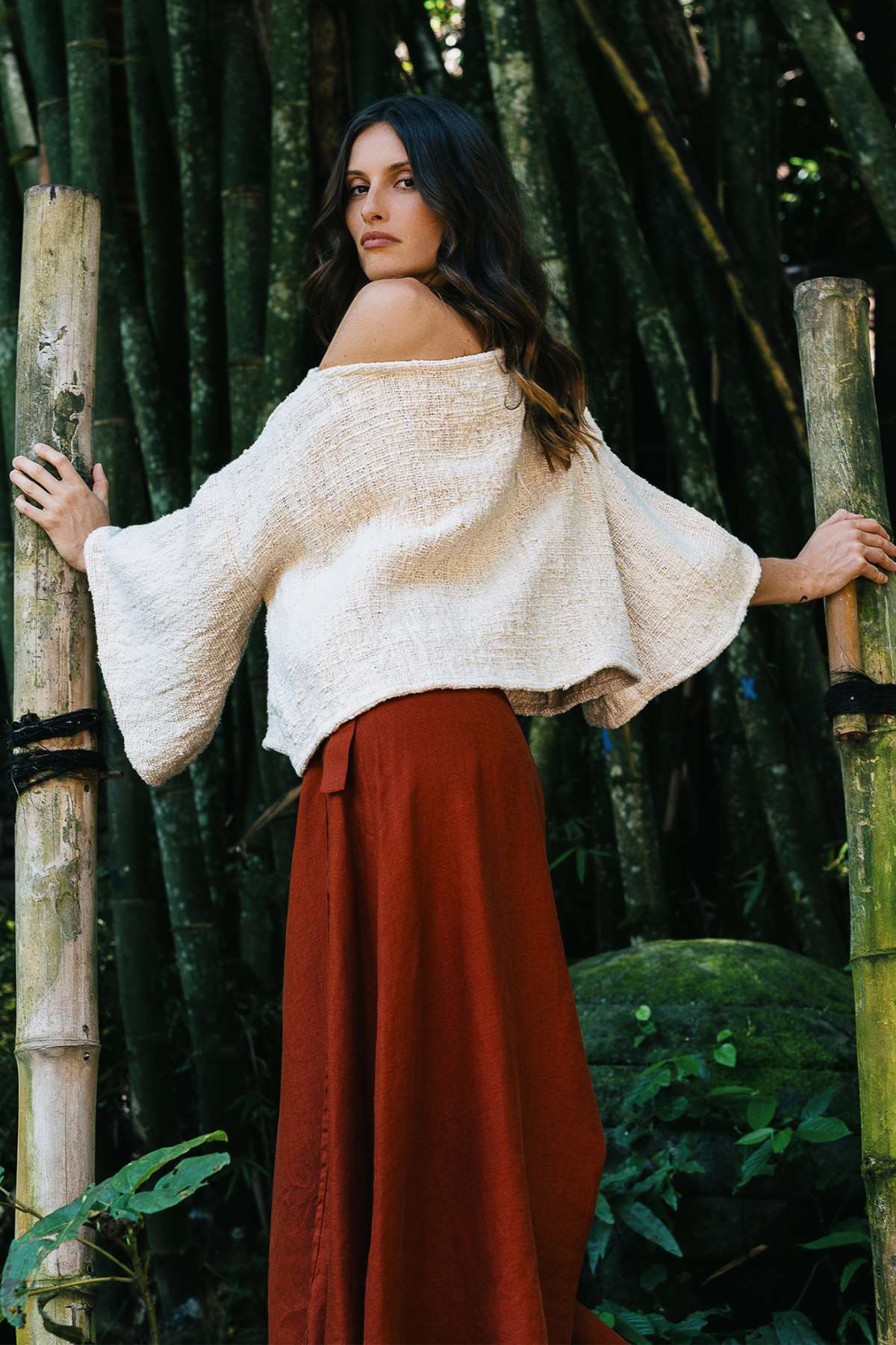 Spirit Top & Shanti Wrap Skirt Set