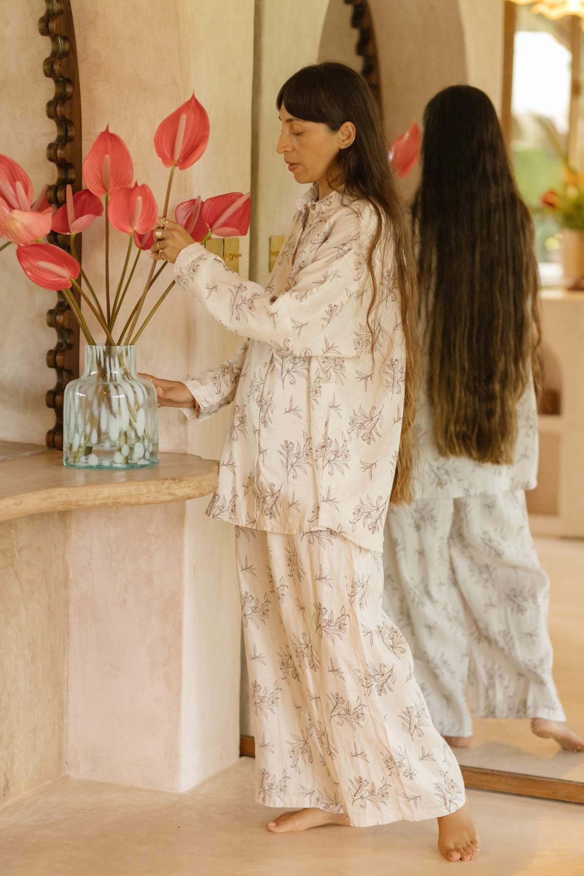 Saturn Top and Mona Pant Cha Dao (Top & Pant Set)