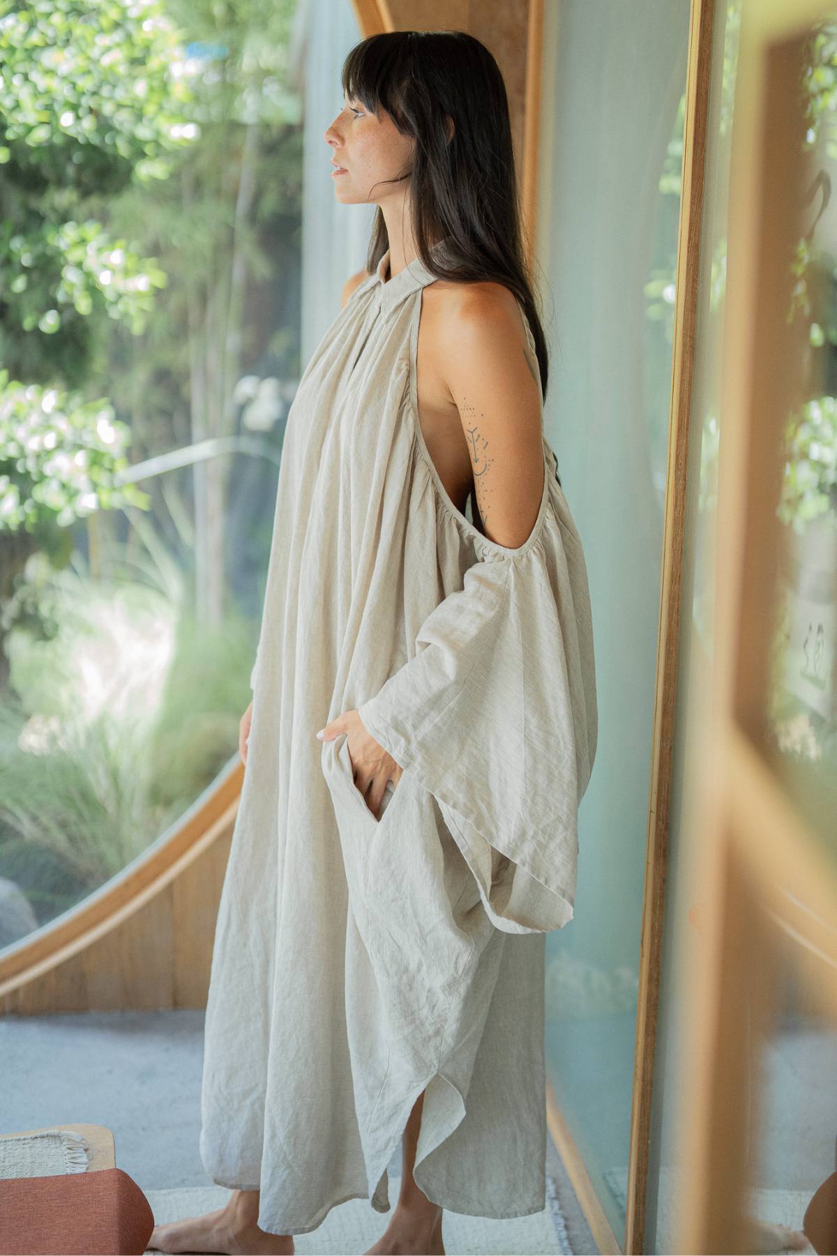 Lakshmi Gown (100% Flax Linen)