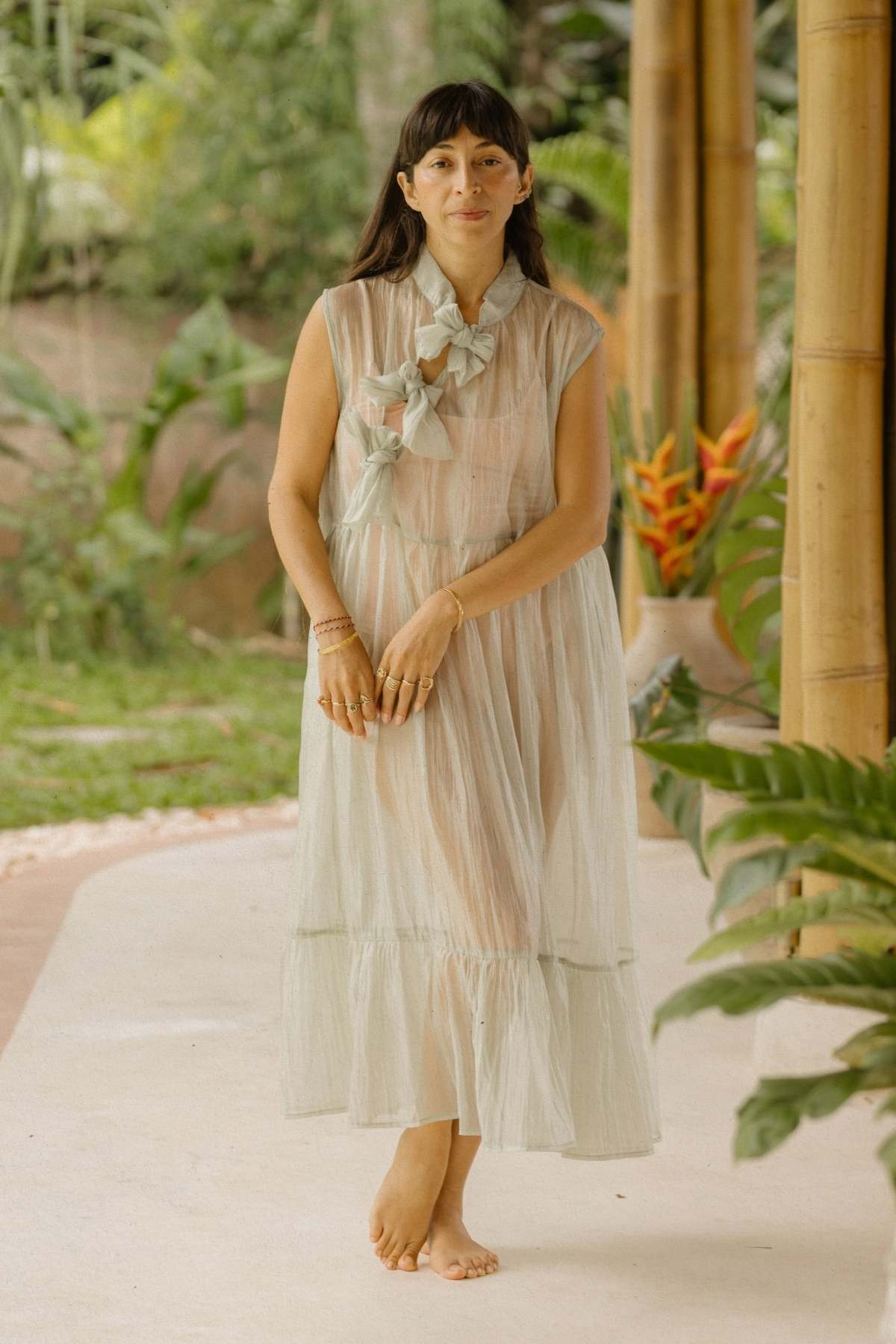 Heart Sutra Gown