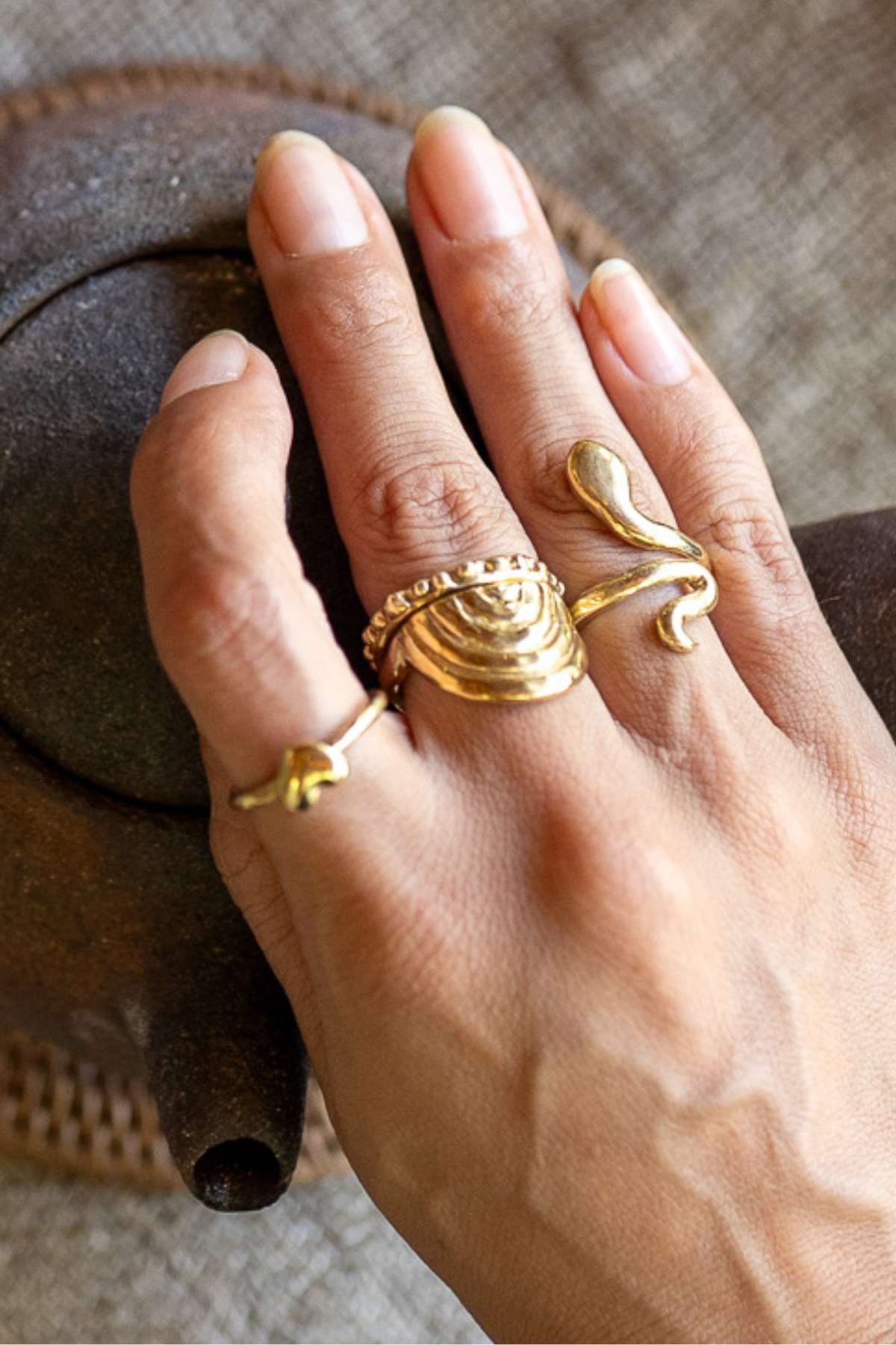 Over the Rainbow Ring by Moonspun Jewelry