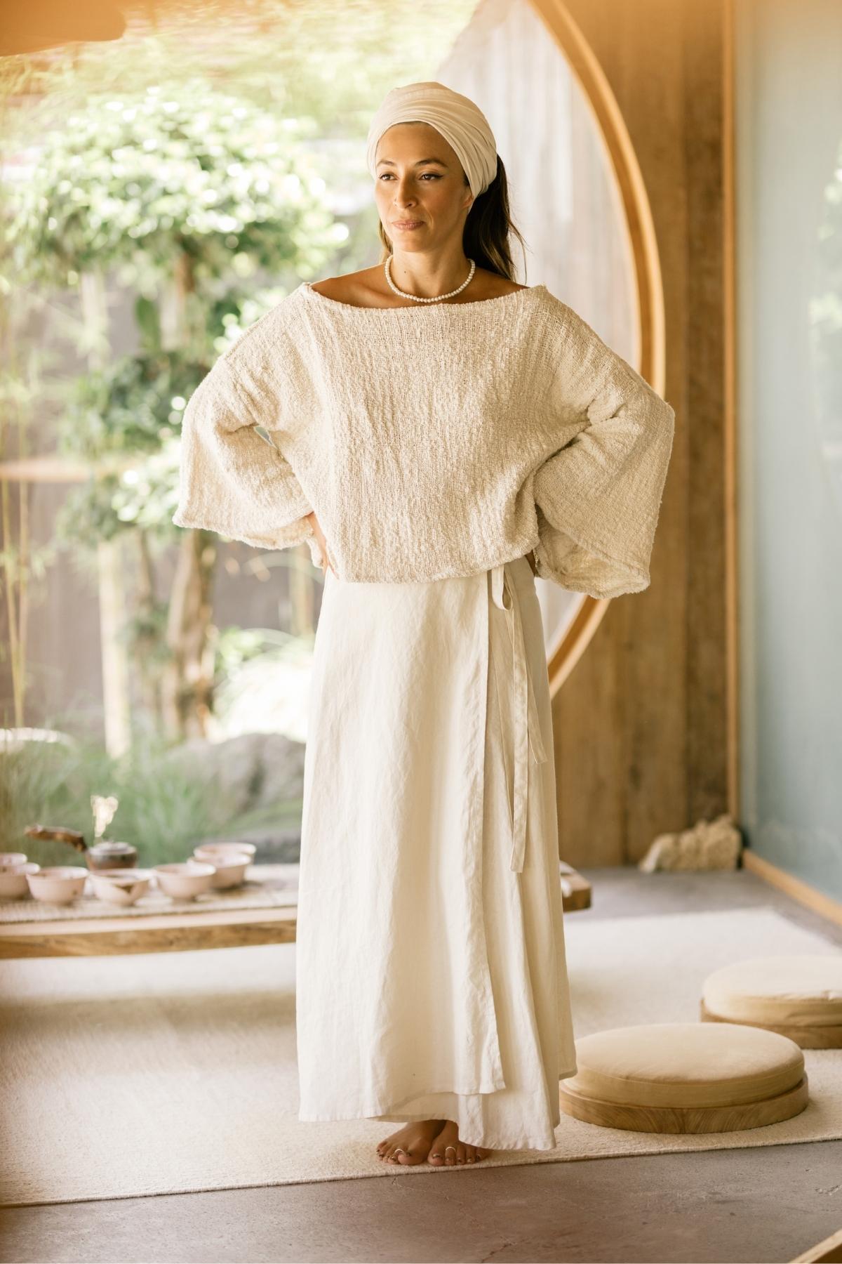 Spirit Top & Shanti Wrap Skirt Set (Multiple Colors) CA
