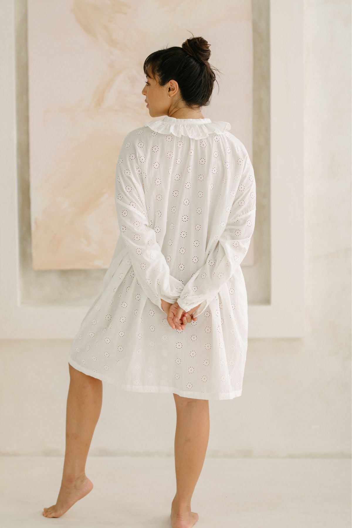 Coco Gown Short Edition (New Embroidered Cotton) - PR