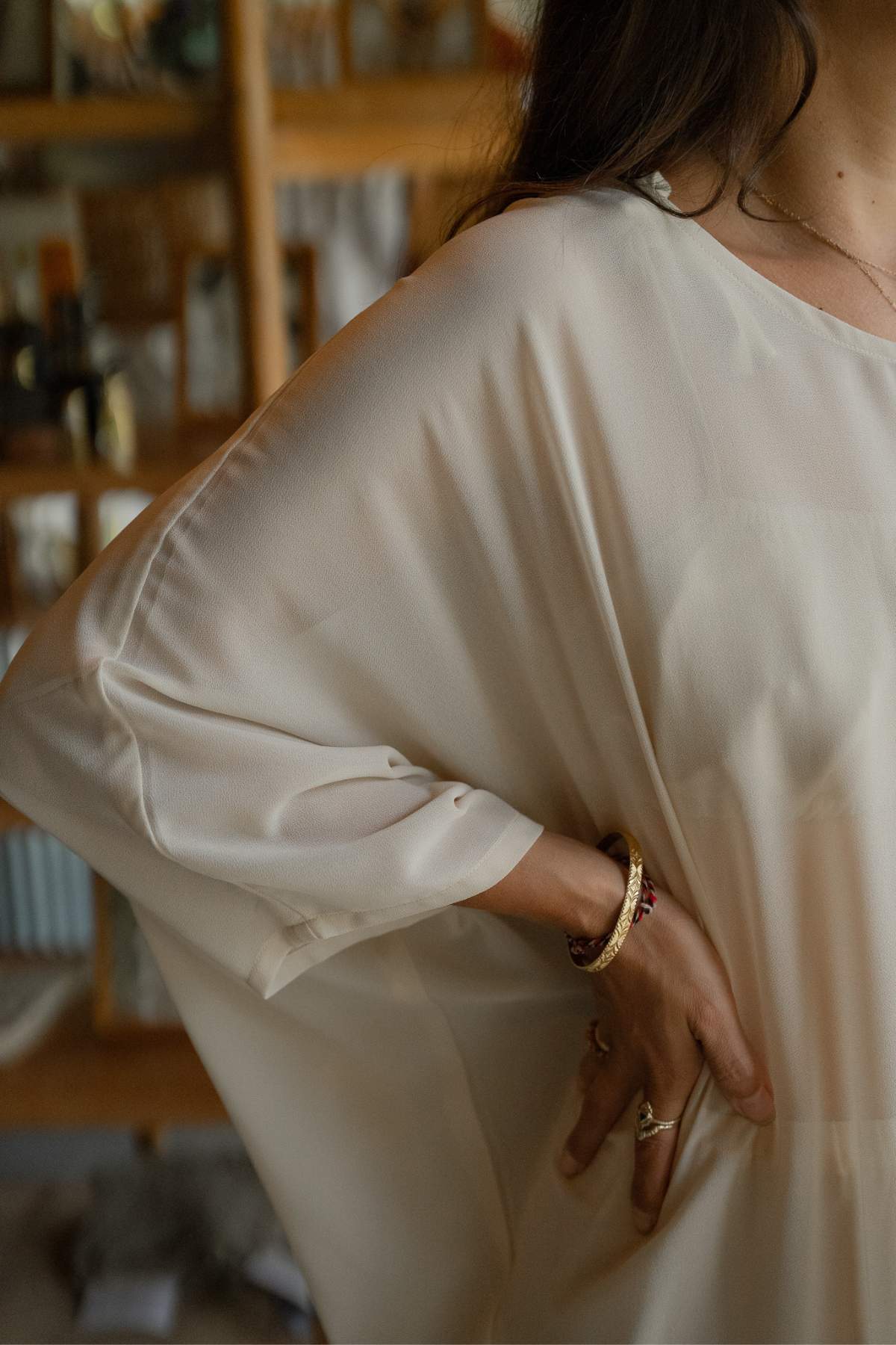 Butterfly Tunic Chiffon Moonlight - PR