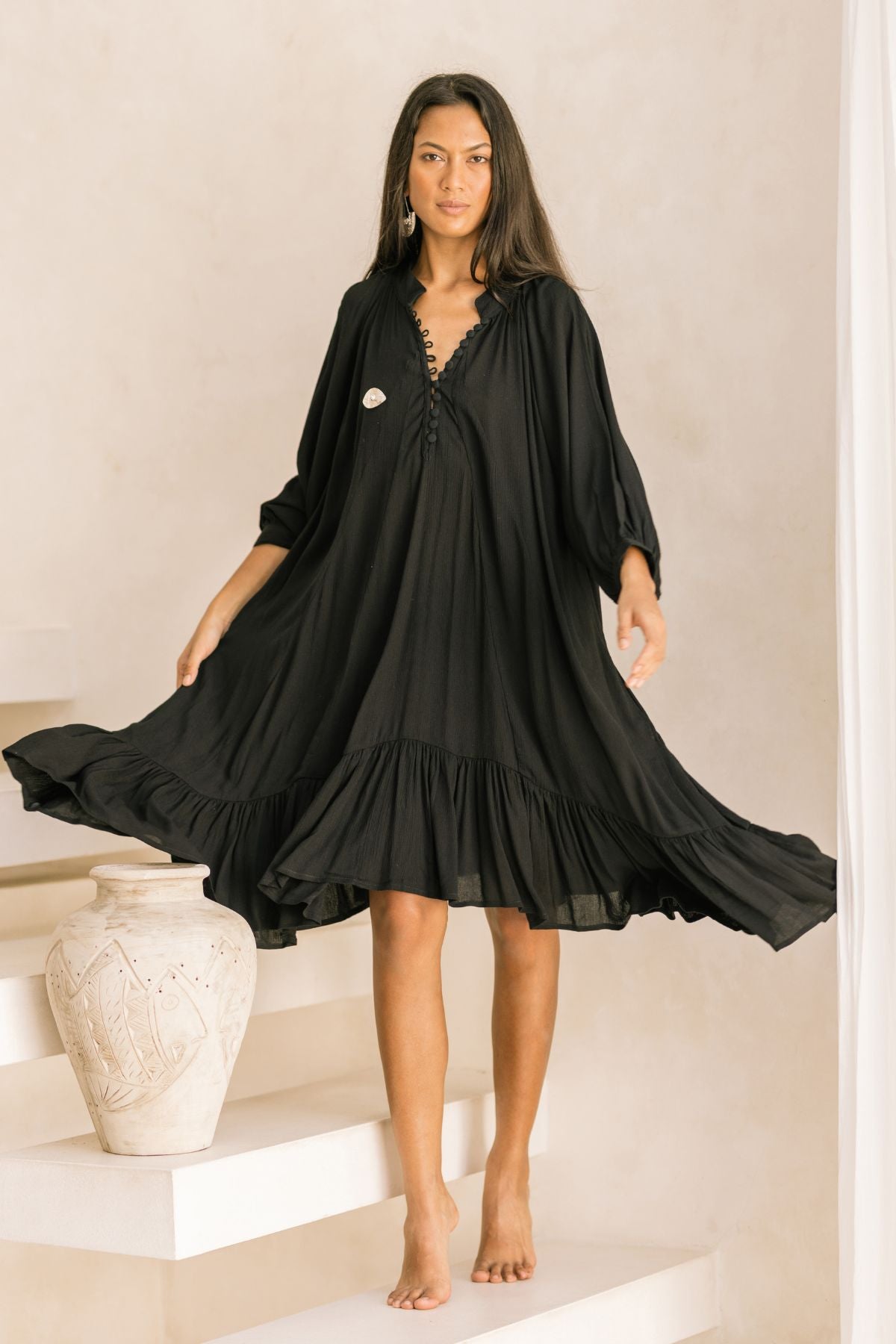 FRIDA Gown Short - Limited Edition (100% Bamboo Rayon) CA