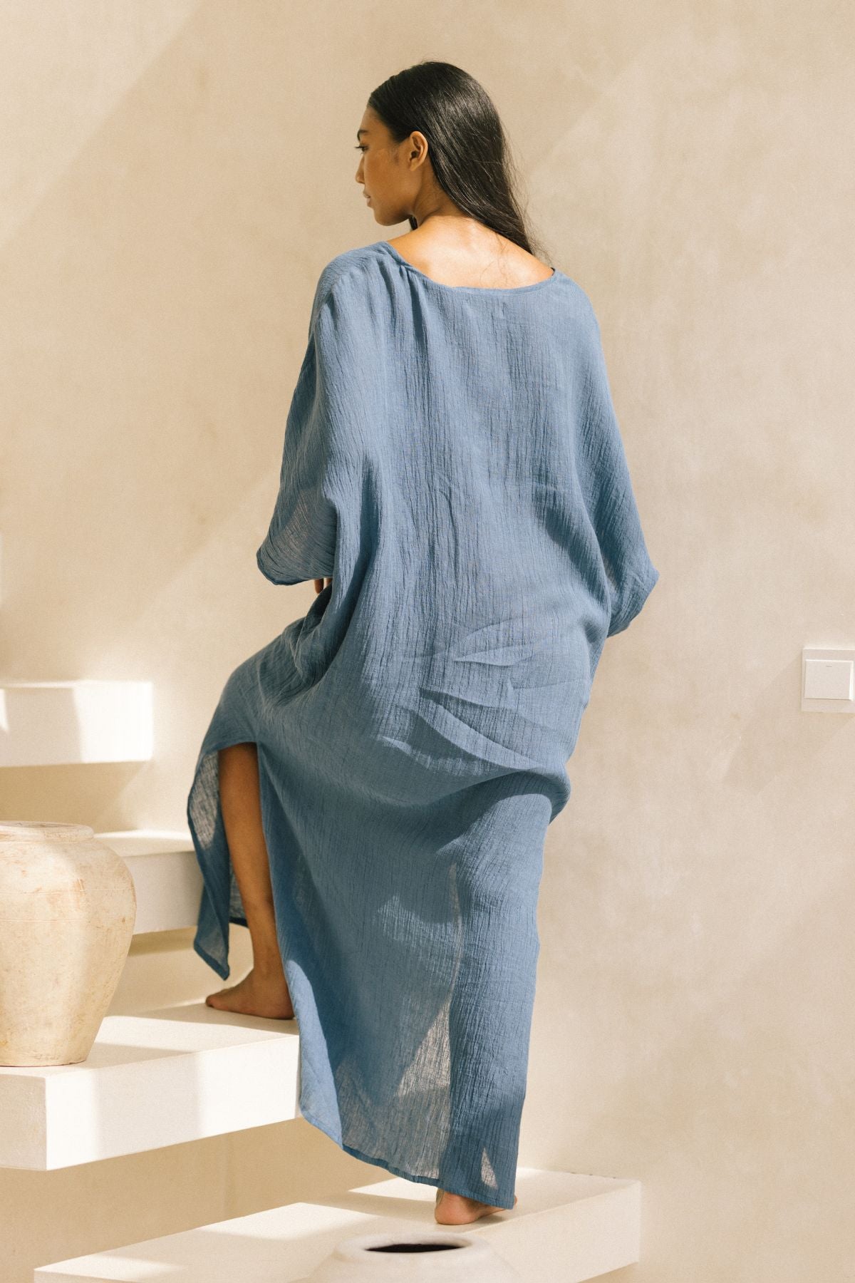 Indigo Virgo Rising Kaftan - Limited Edition