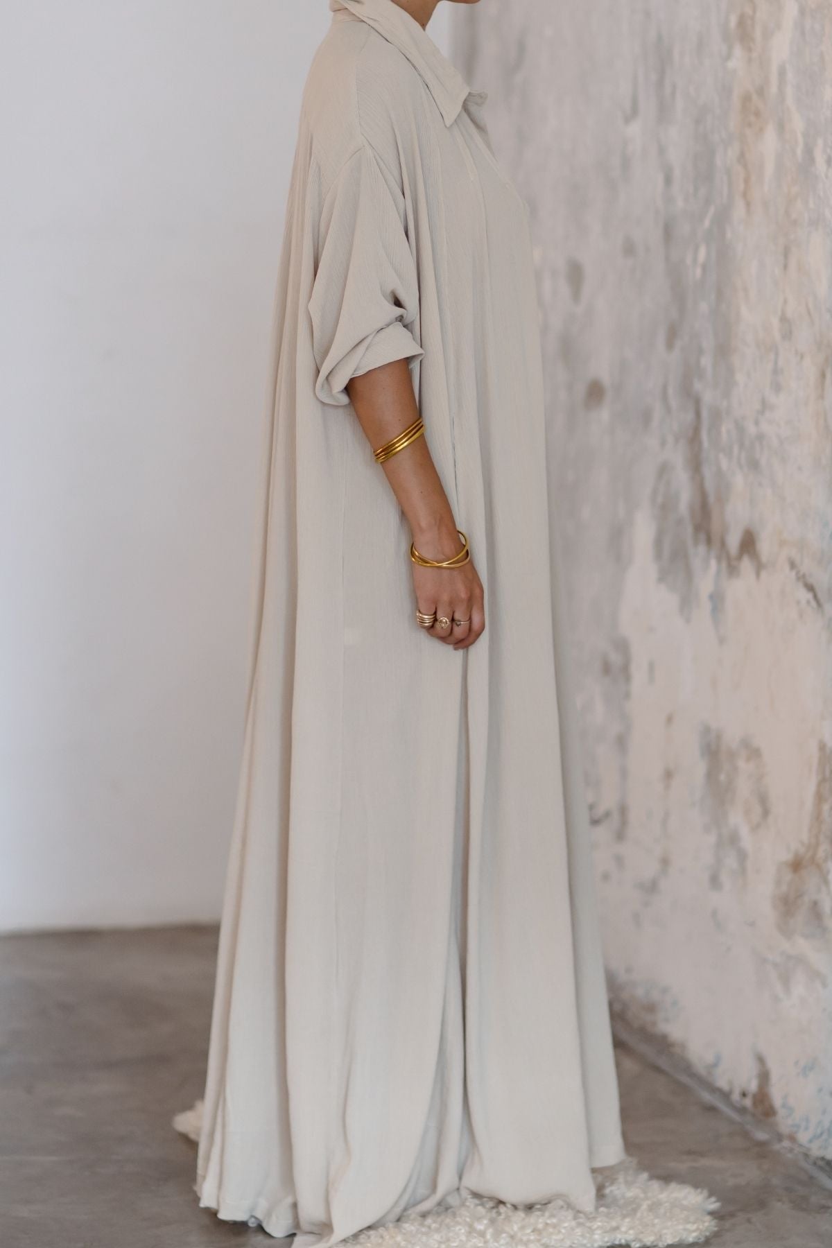 Kundalini Gown Bamboo Rayon (Multiple Colors) BGN