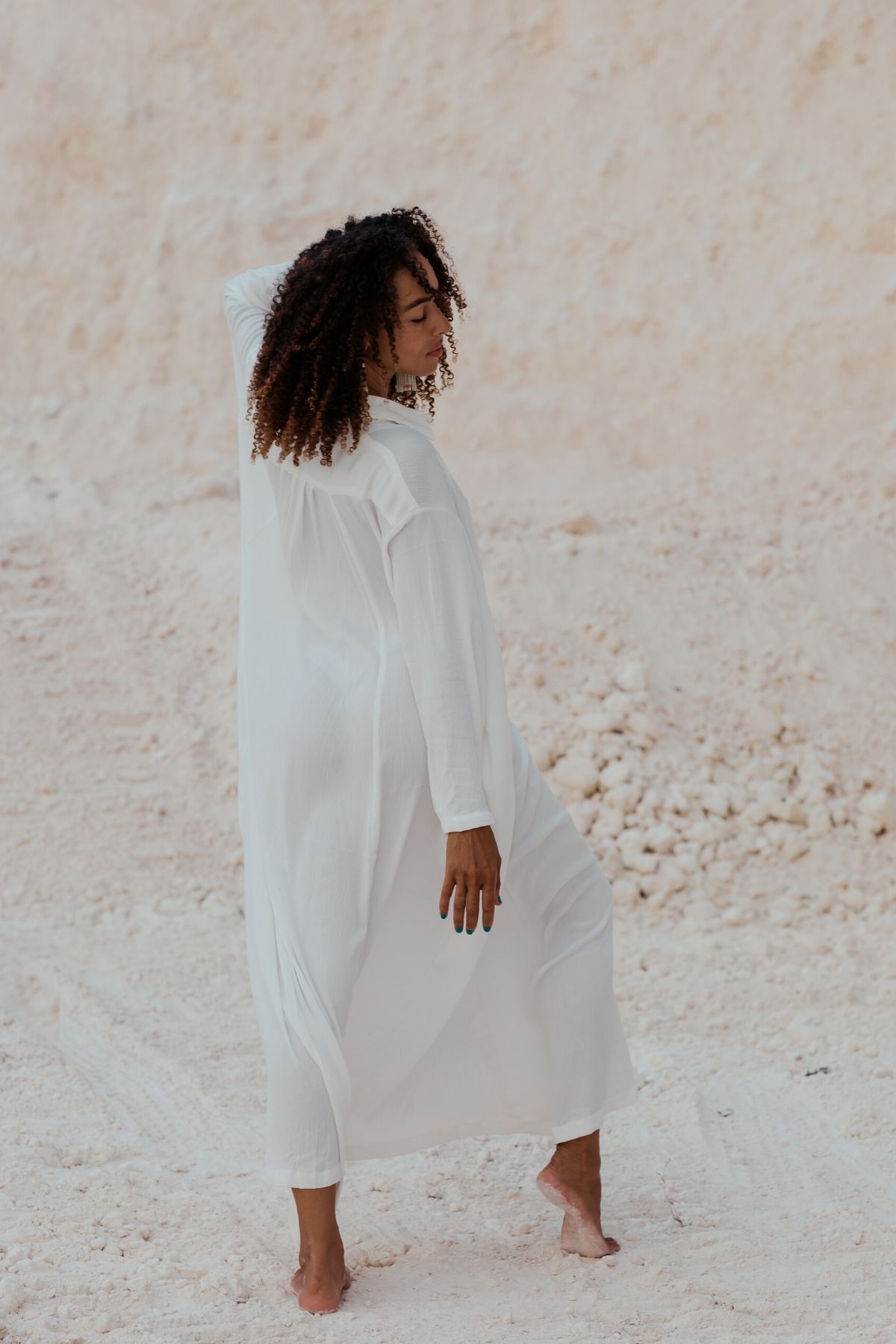 Kundalini Gown Bamboo Rayon (Multiple Colors) BGN