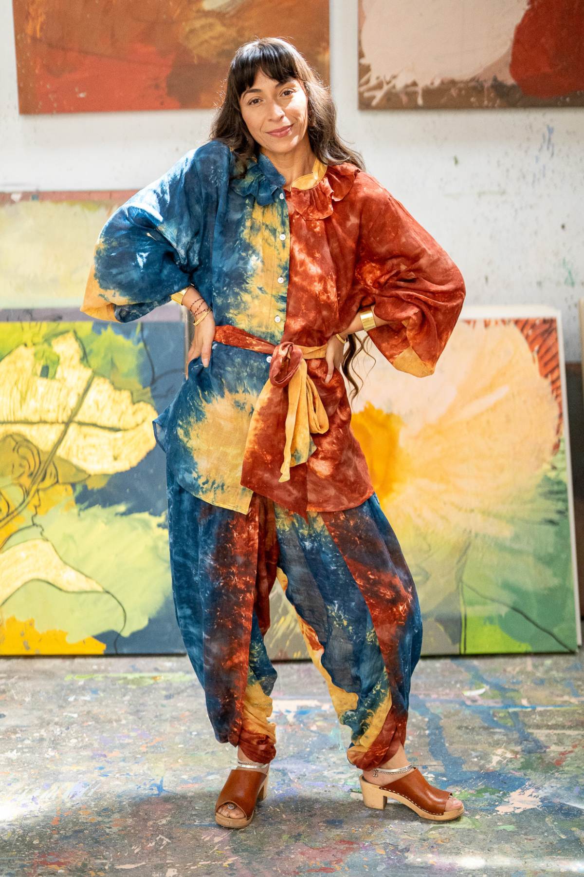 Romeo Top & Dhotti Pant · Uluwatu Sunset Edition