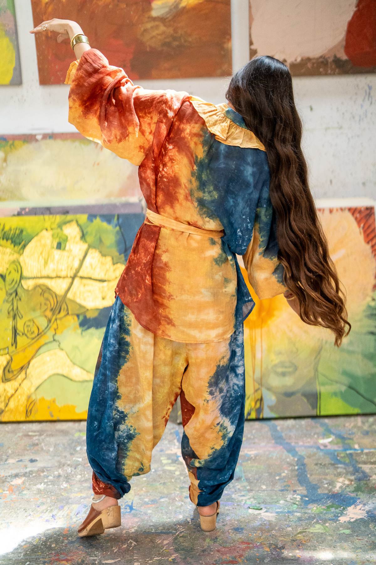 Romeo Top & Dhotti Pant · Uluwatu Sunset Edition