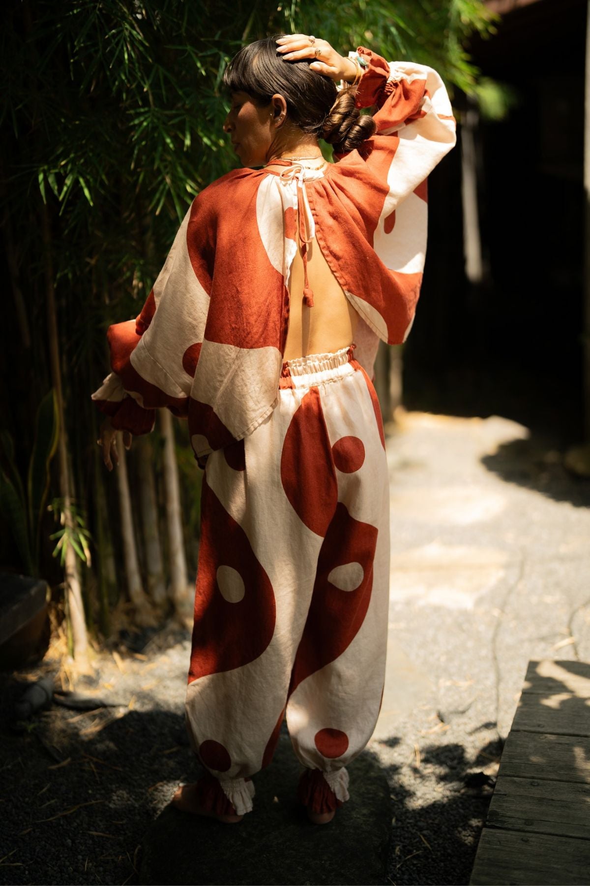 Two Moons Anusara Set by Myrah Penaloza, one of five made