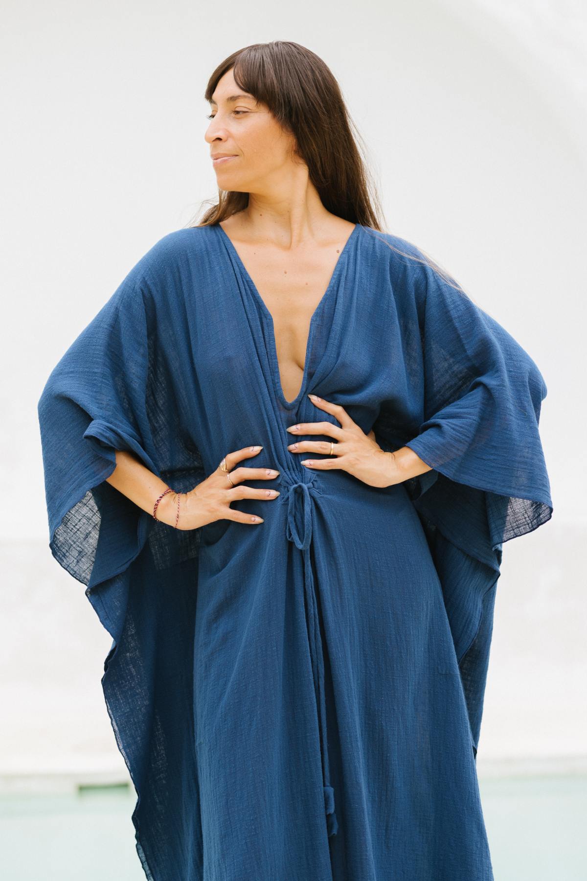 River Kaftan (Cotton Gauze)