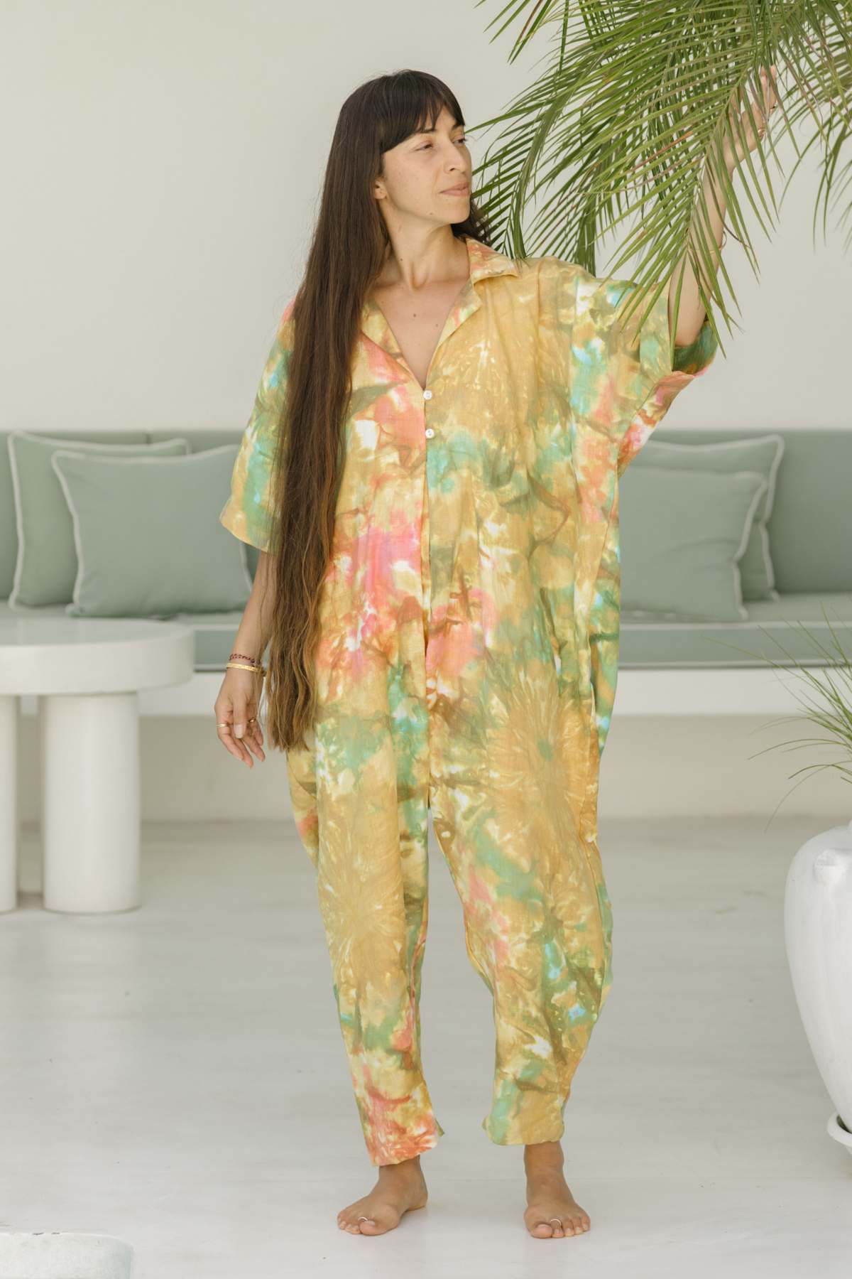 Sat Torri Golden Sunset Playsuit