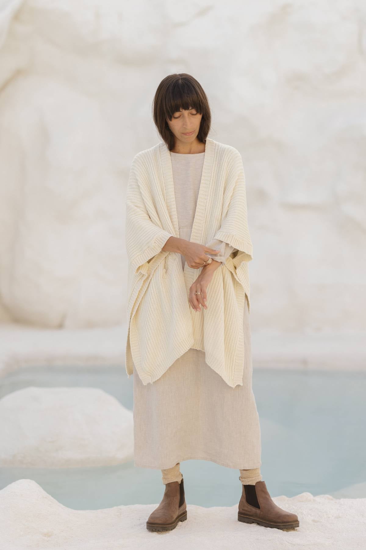 Mountain Magic Linen Gown