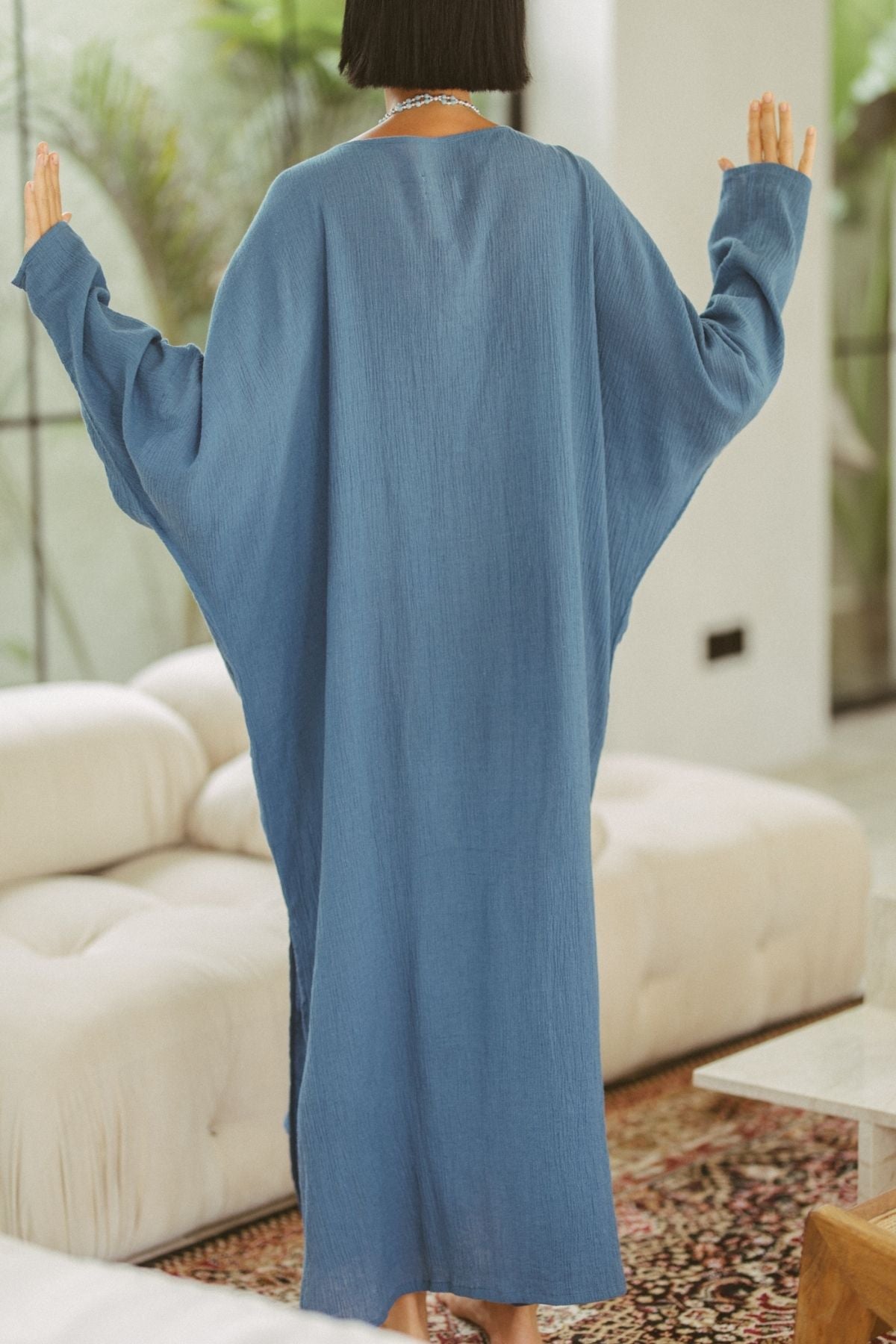 Indigo Virgo Rising Kaftan - Limited Edition