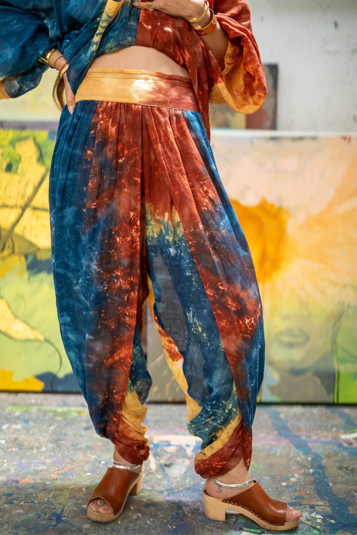 Romeo Top & Dhotti Pant · Uluwatu Sunset Edition
