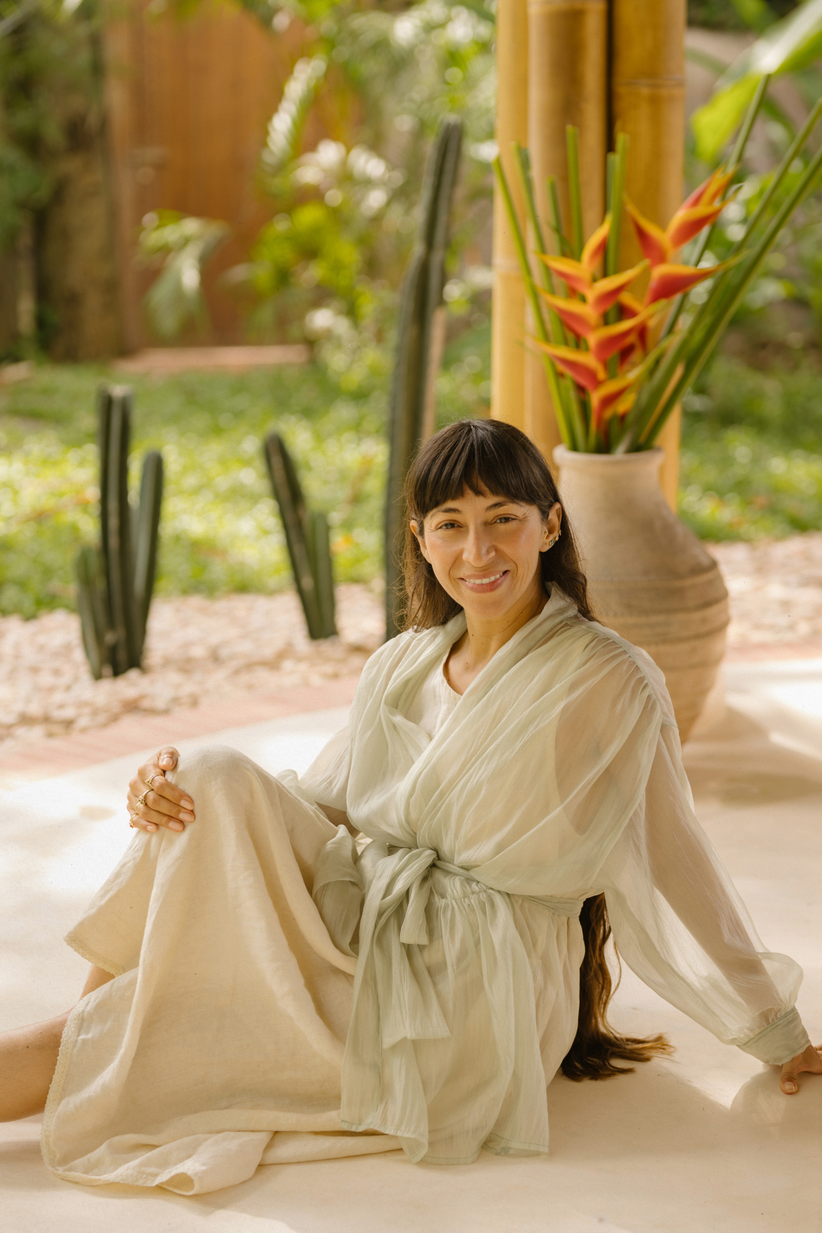 Organza Jasmine Kimono Top