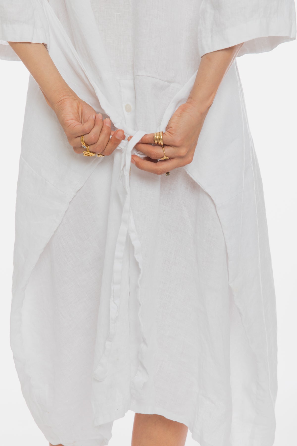 Enchantress Gown (100% Linen, Multiple Colors) (W)