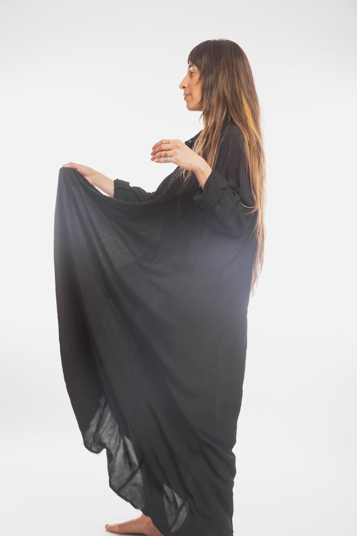 Kundalini Gown Bamboo Rayon (Multiple Colors) BGN