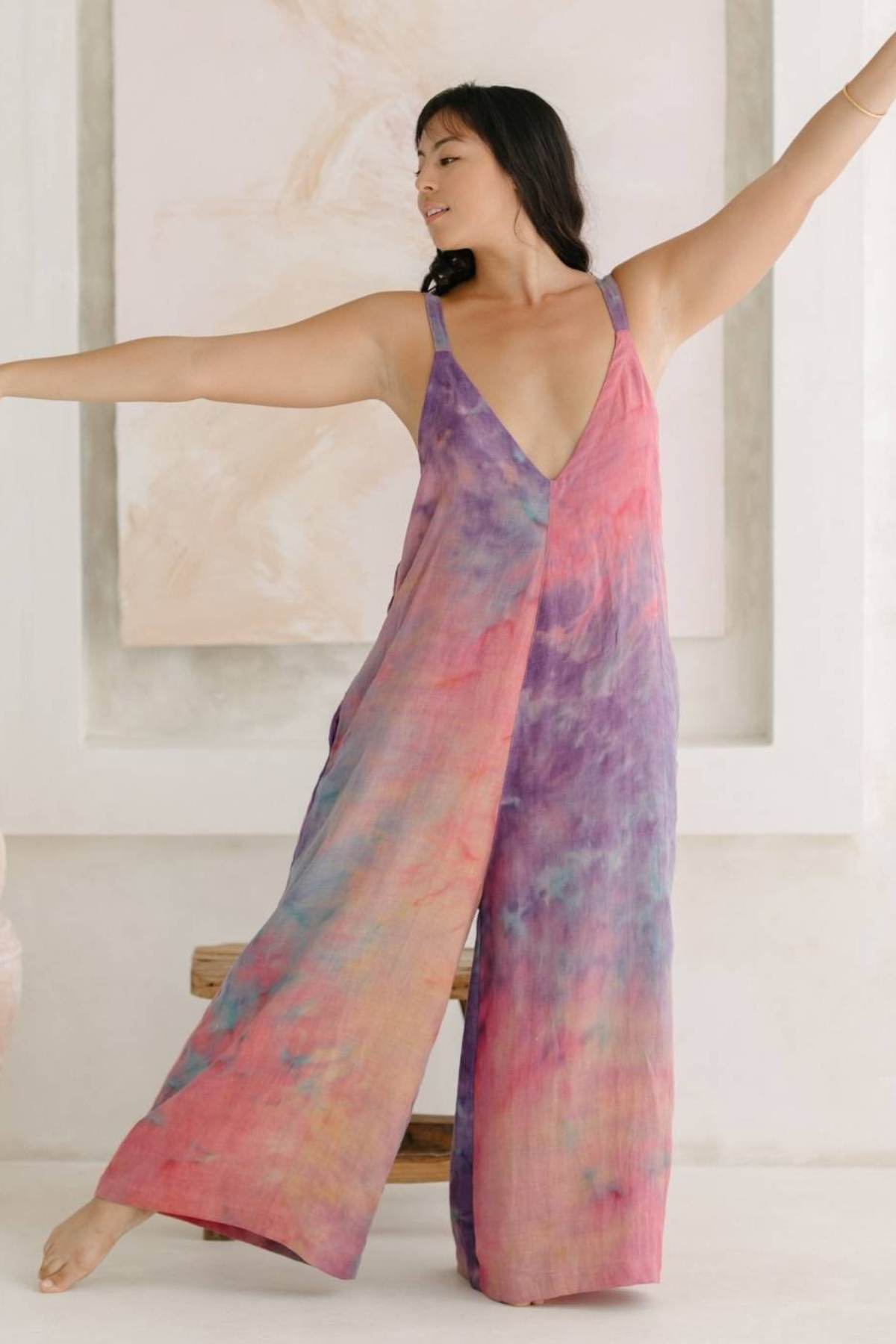 Kundalini Linen Playsuit