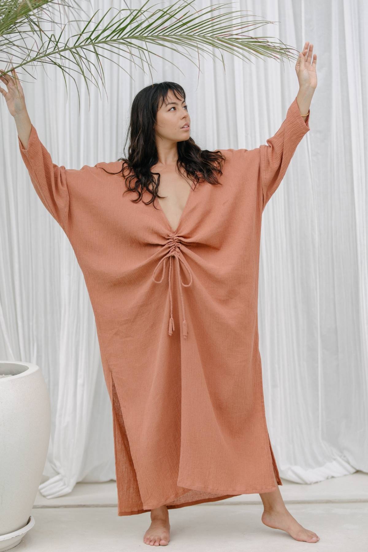 Coral Virgo Rising Kaftan (Limited Edition)