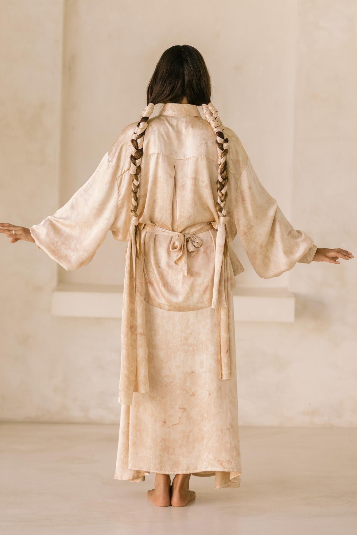 Inanna 2 Piece Set (100% Botanically Dyed Silk)