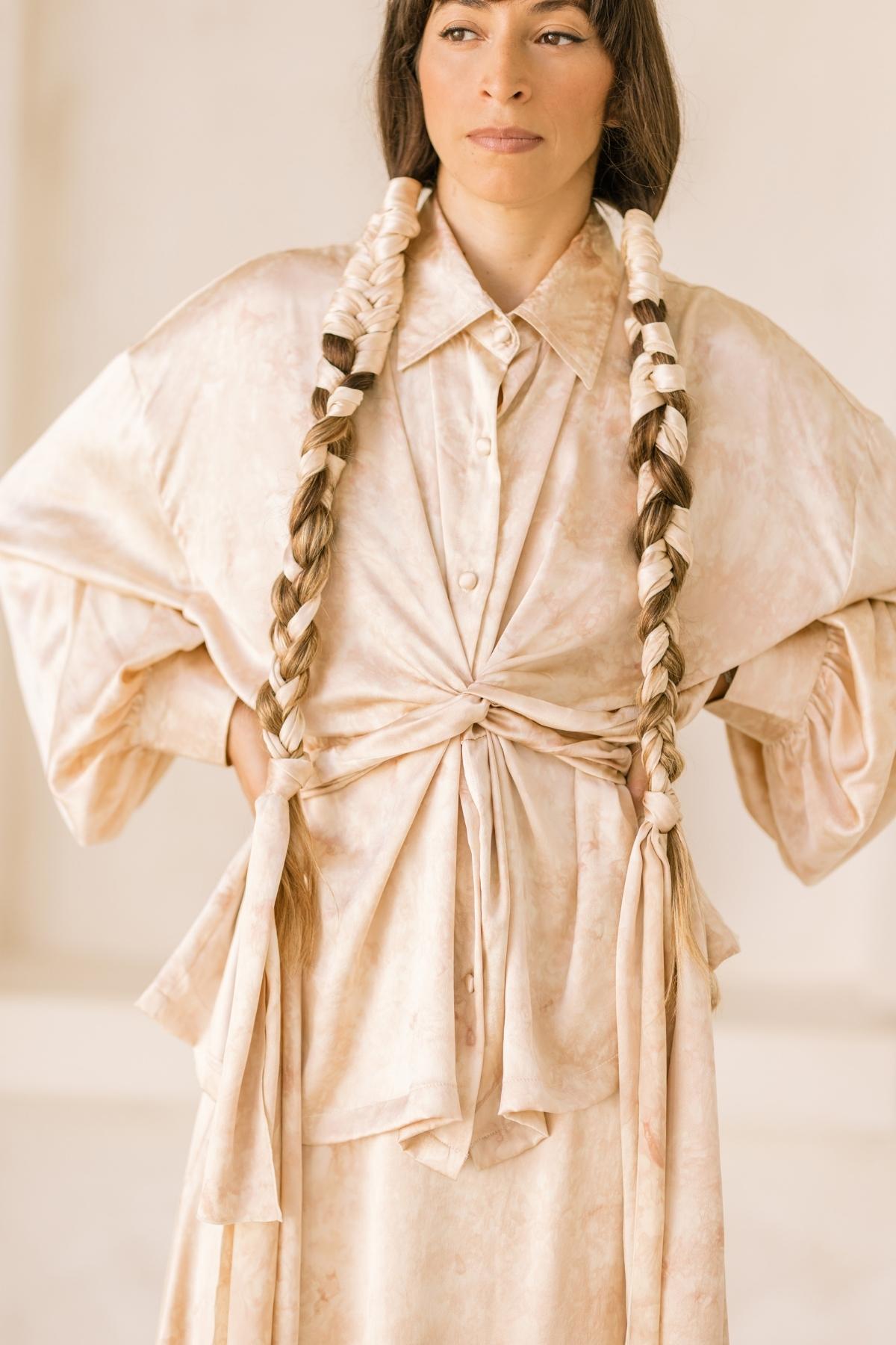 Inanna 2 Piece Set (100% Botanically Dyed Silk)