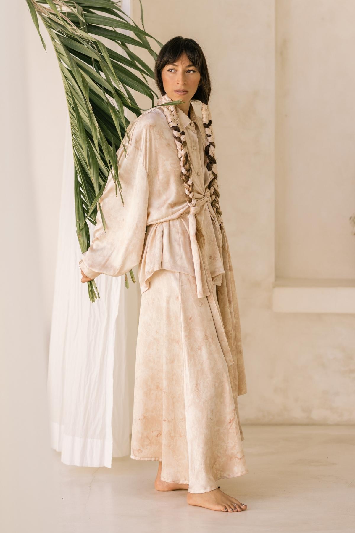 Inanna 2 Piece Set (100% Botanically Dyed Silk)