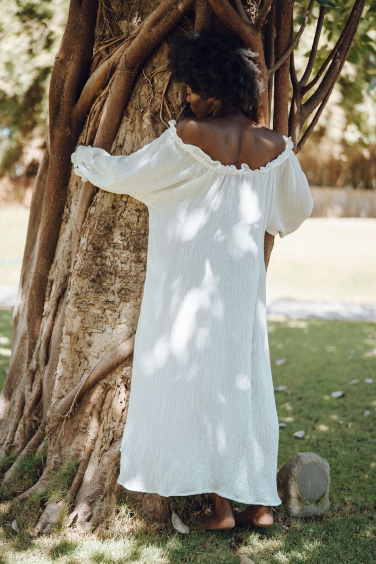 La Playa Dress with belt (linen/rayon luxe) - PR