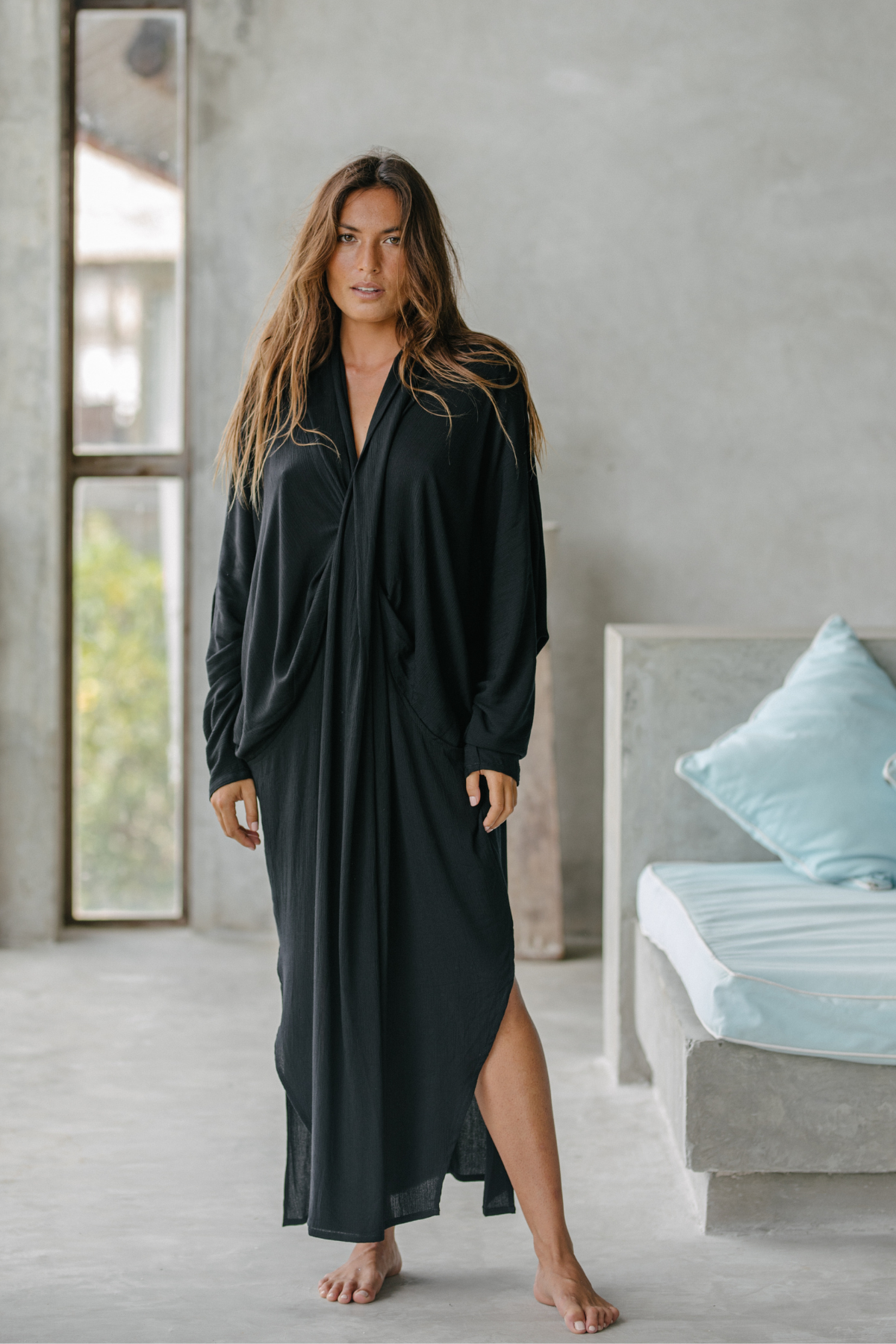 Amma Gown (100% Bamboo Rayon, Available in Multiple Colors)