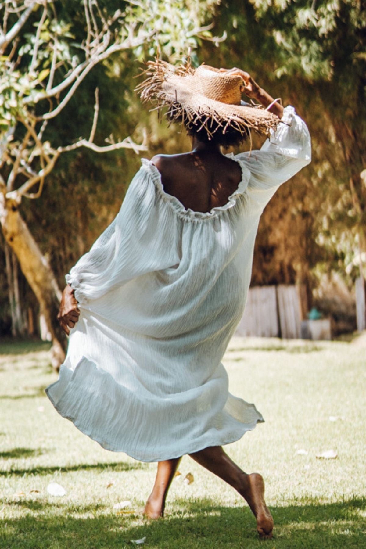 La Playa Dress with belt (linen/rayon luxe) - PR