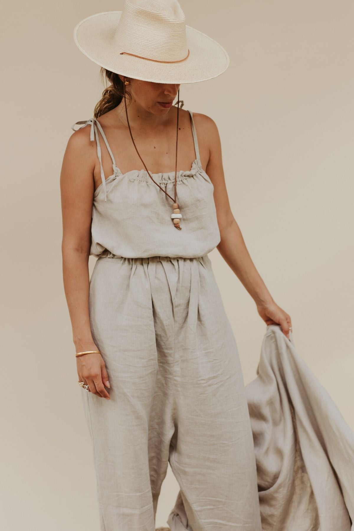 Mona Pant (100% Linen, Multiple Colors)