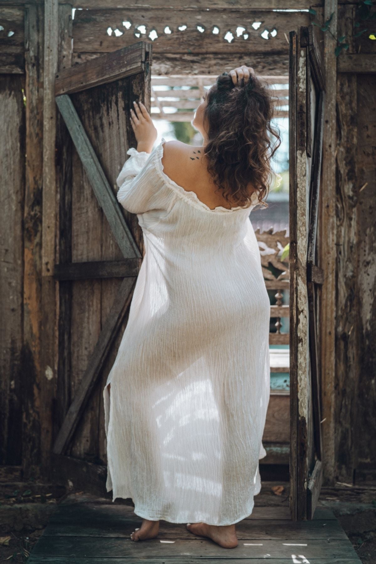La Playa Dress with belt (linen/rayon luxe) - PR